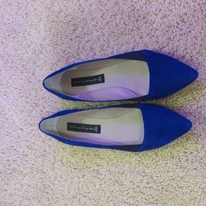 Steven Madden flats size 8.5 blue